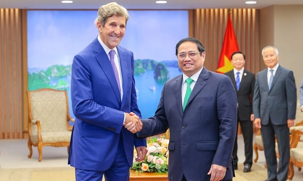 Hoa Kỳ - Việt Nam quyết tâm thúc đẩy chuyển đổi năng lượng sạch và tăng cường hợp tác về thích ứng biến đổi khí hậu