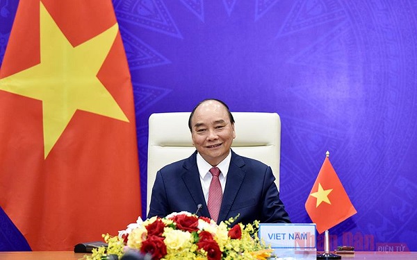 Chủ tịch nước Nguyễn Xuân Phúc tham dự và phát biểu tại Hội nghị thượng đỉnh về khí hậu