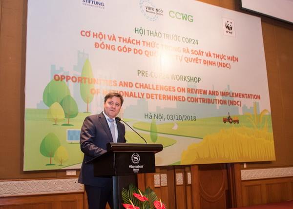 Nỗ lực cập nhật NDC của Việt Nam trước COP 24